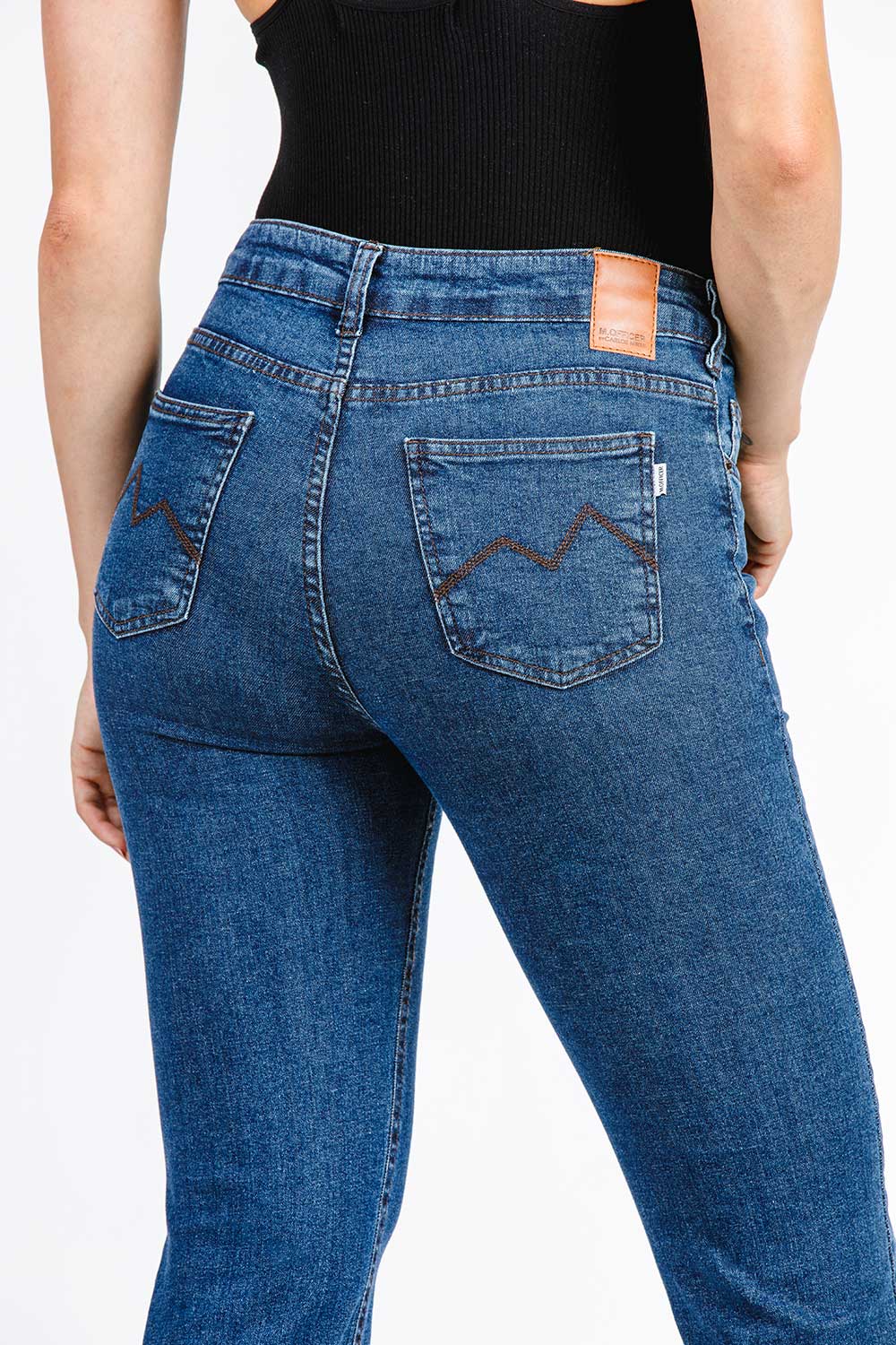 CALÇA JEANS RETA