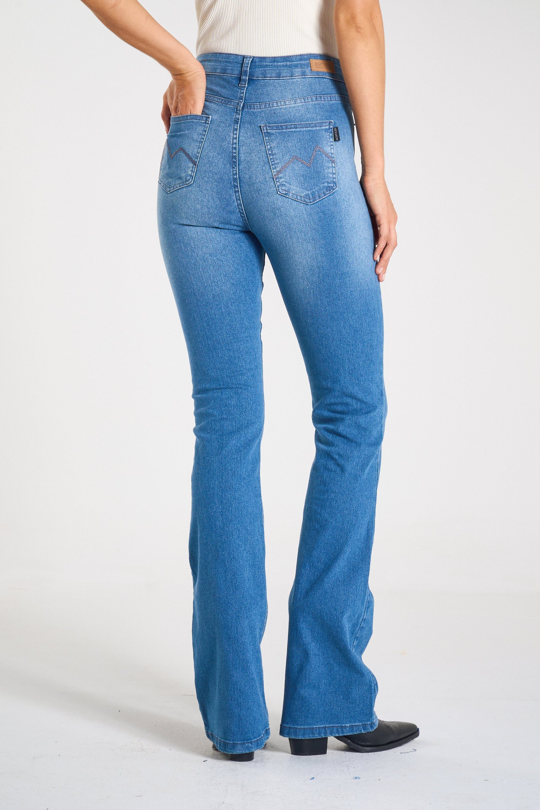 CALÇA JEANS BOOT CUT