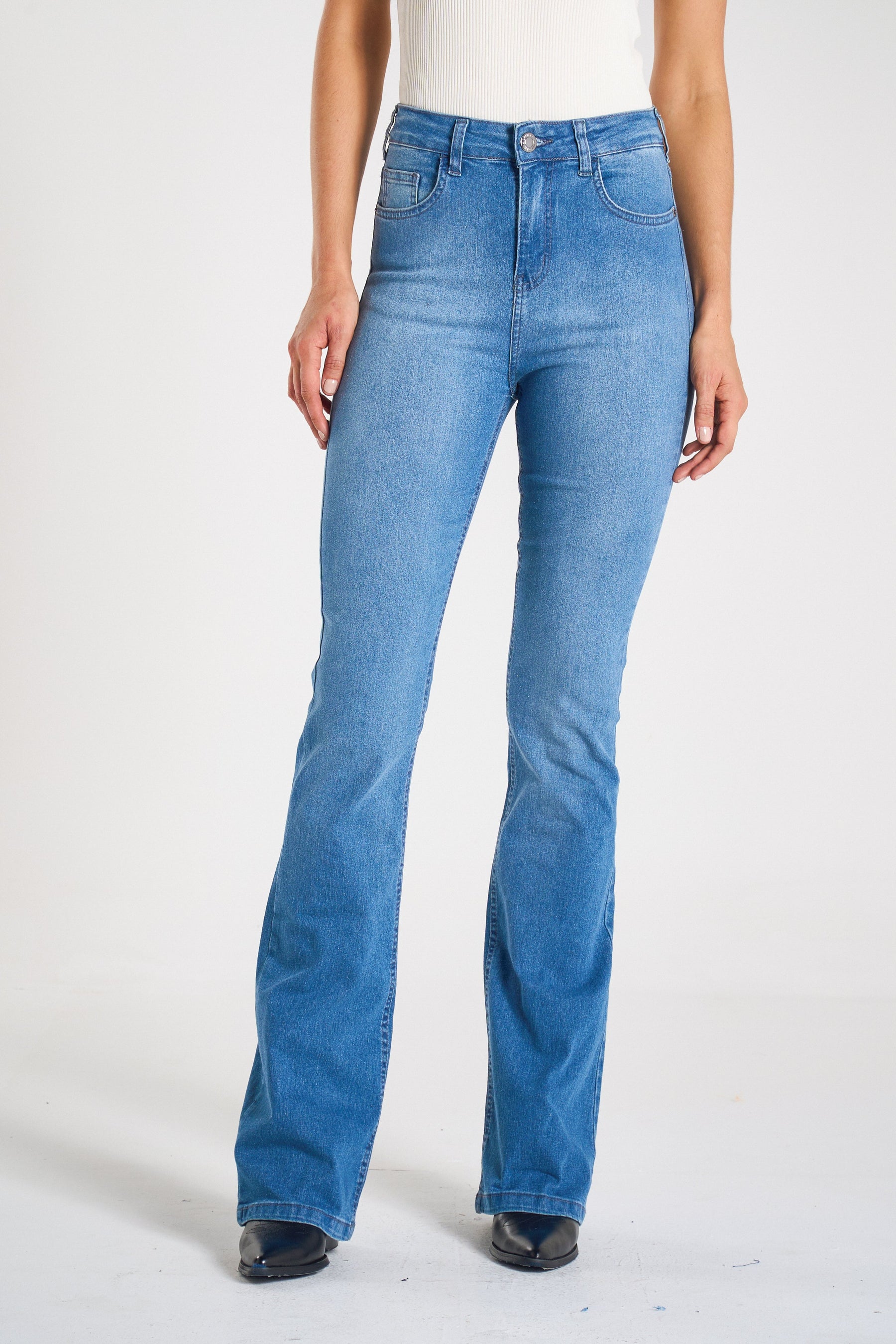 CALÇA JEANS BOOT CUT