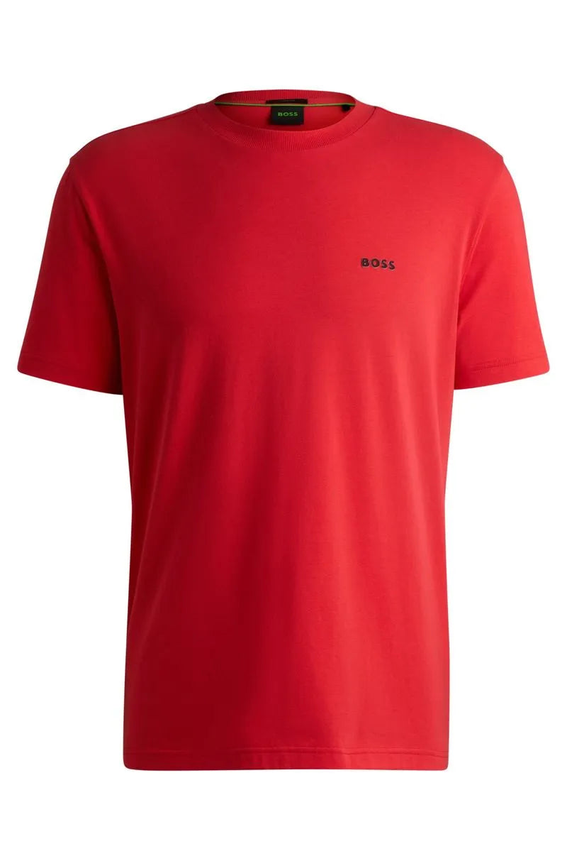 Camiseta de Algodão Boss