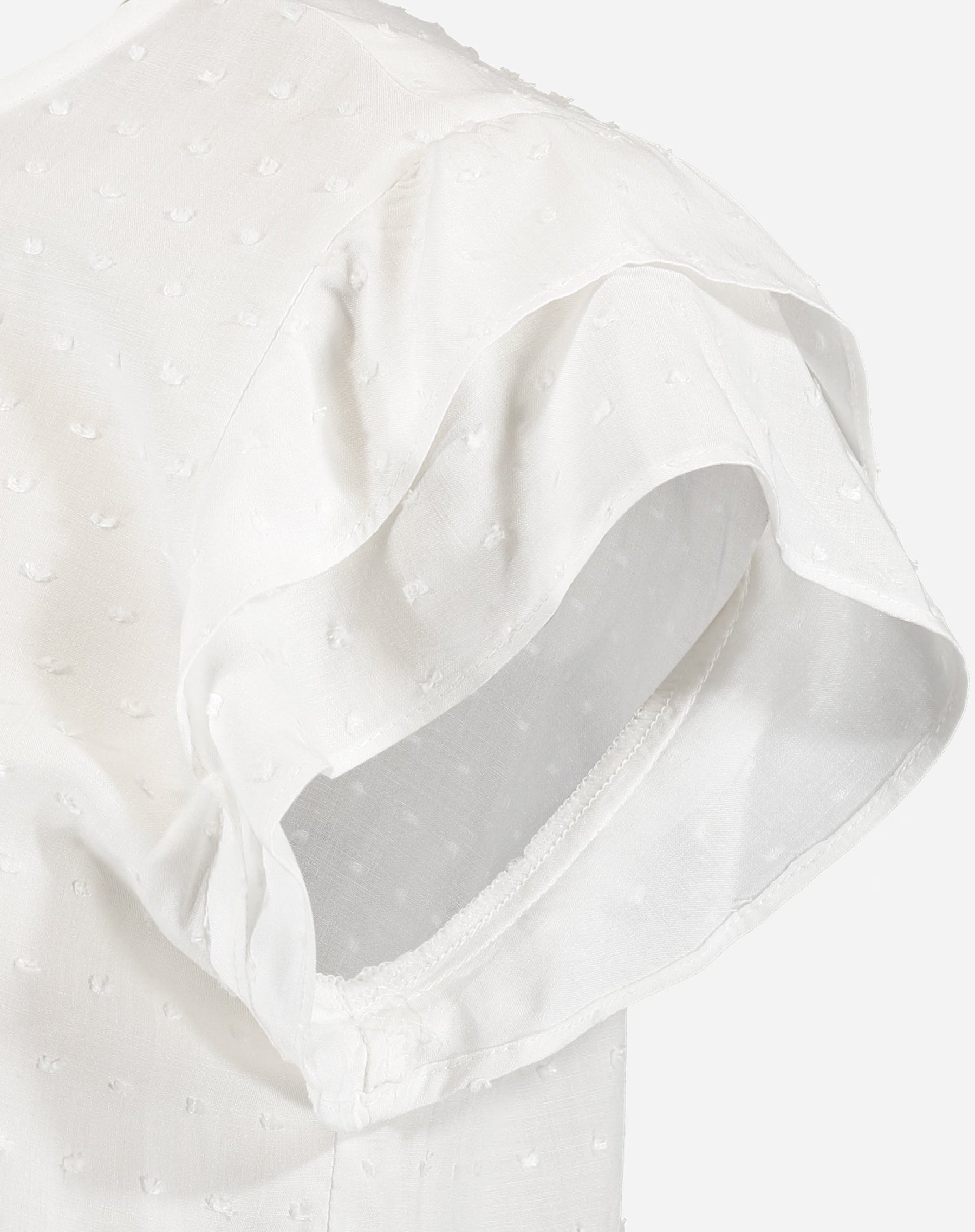 Blusa Texturizada com Manga