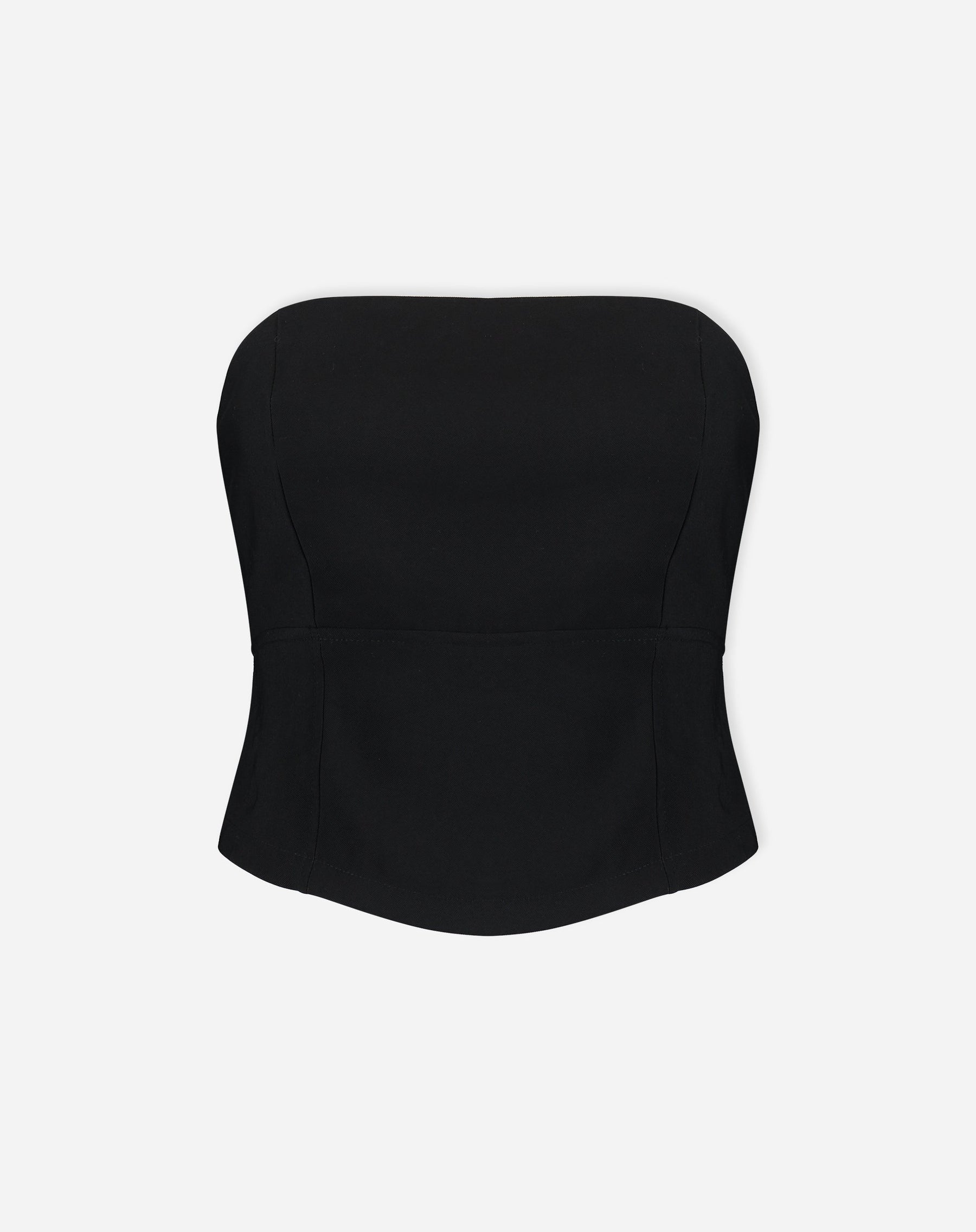 BLUSA SEM ALÇAS ALFAIATARIA
