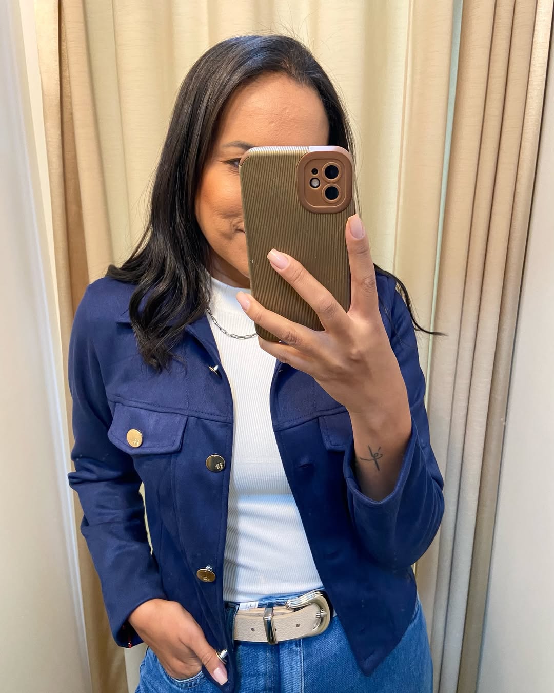 Jaqueta Suede