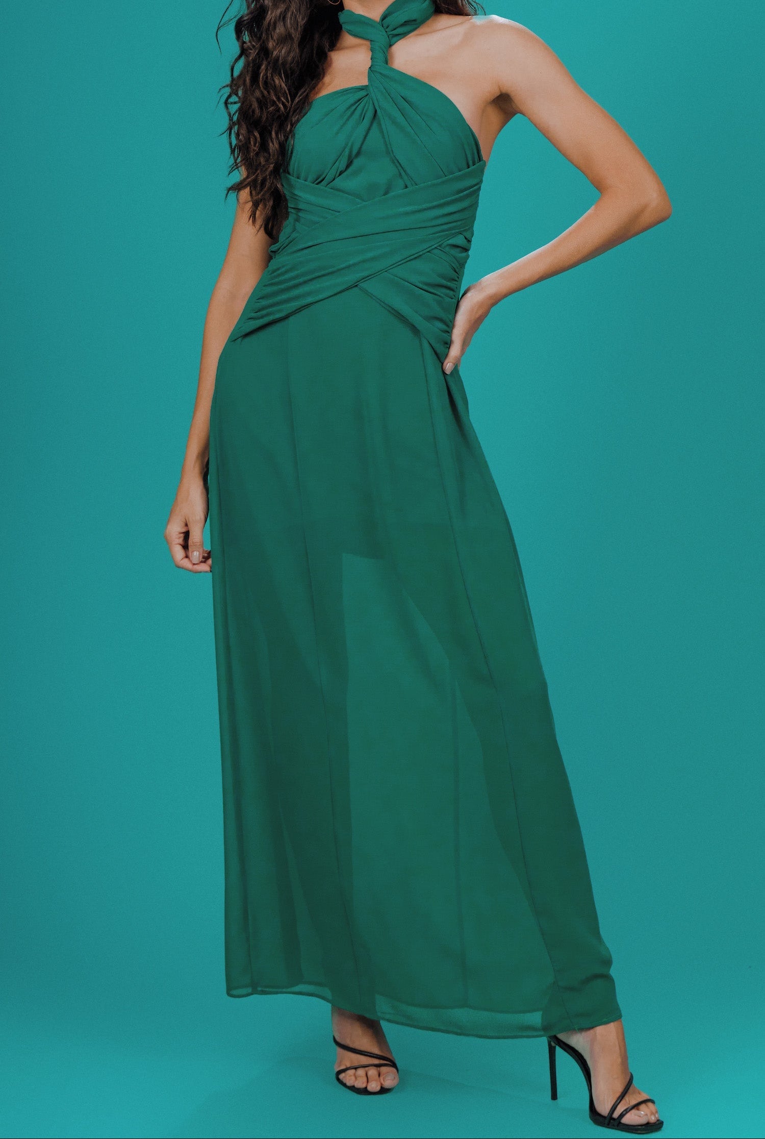 Vestido Felicity Verde