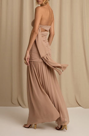 Vestido Corina Mocha