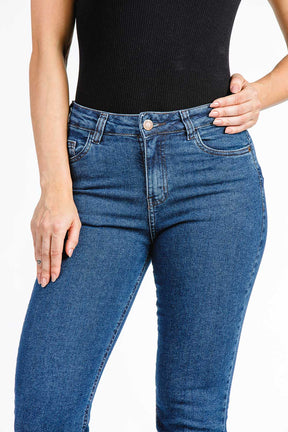 CALÇA JEANS RETA