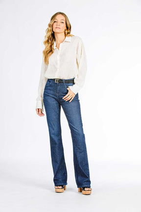 CALÇA JEANS BOOT CUT