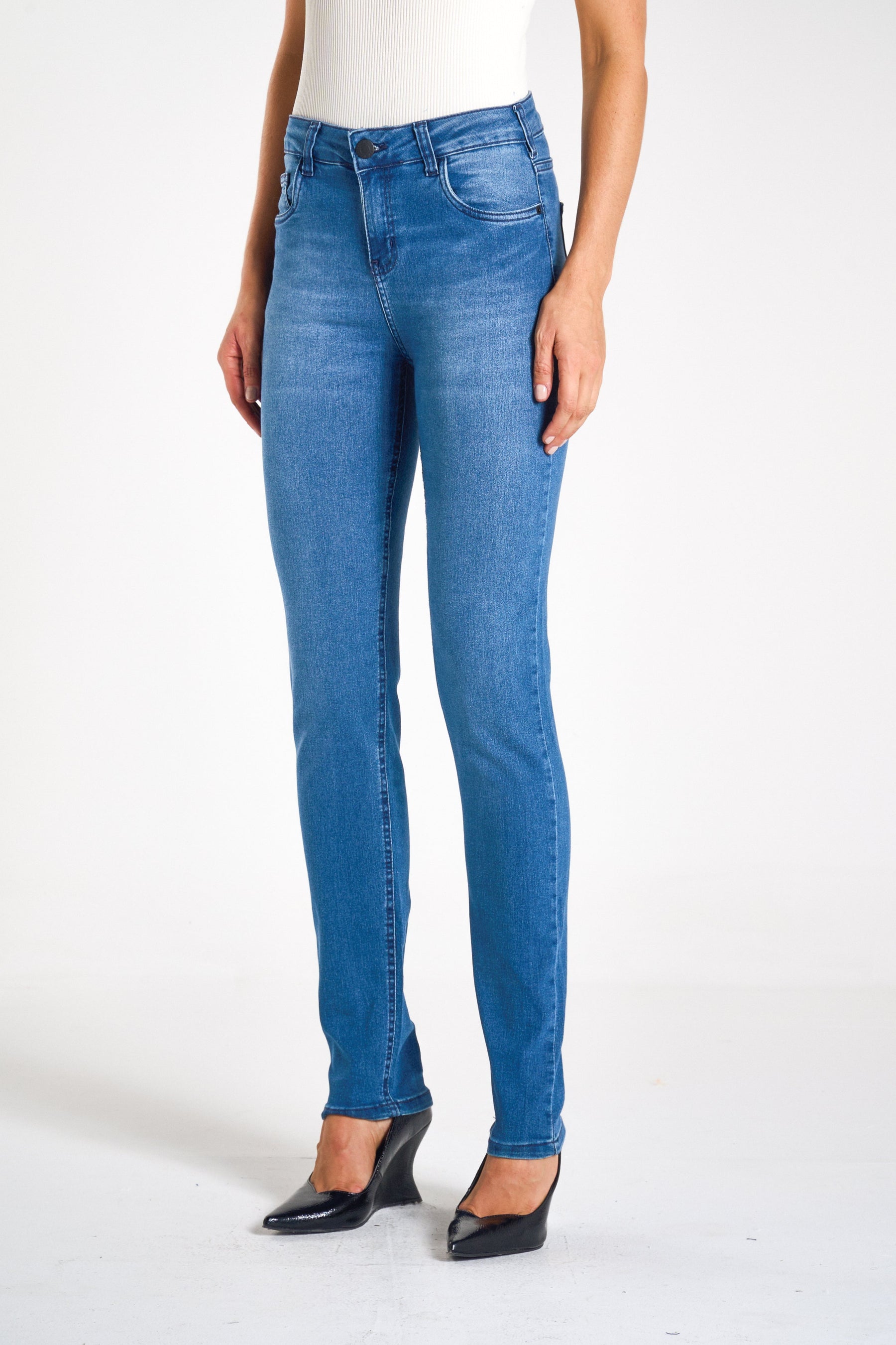 CALÇA JEANS SKINNY