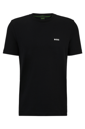 Camiseta de Algodão Boss