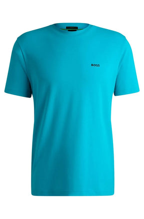 Camiseta de Algodão Boss
