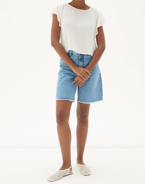Blusa Texturizada com Manga
