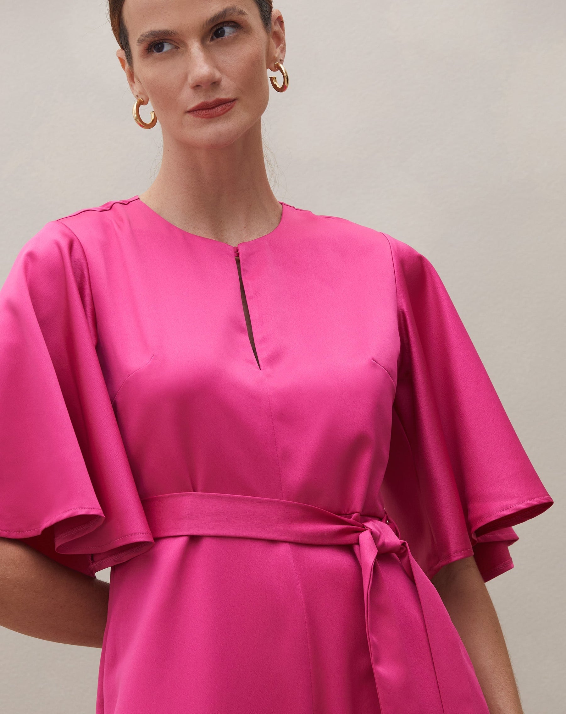 Macacão Alfaiataria - Rosa Escuro