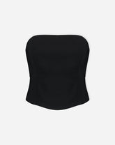 BLUSA SEM ALÇAS ALFAIATARIA