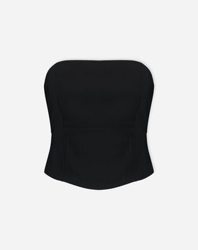 BLUSA SEM ALÇAS ALFAIATARIA