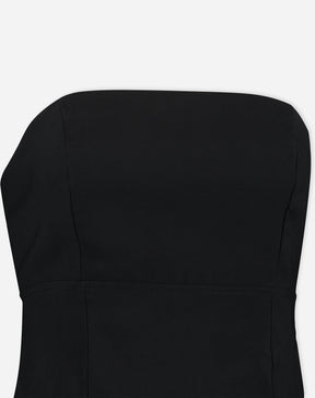 BLUSA SEM ALÇAS ALFAIATARIA