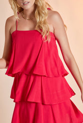Vestido Sienna Cereja